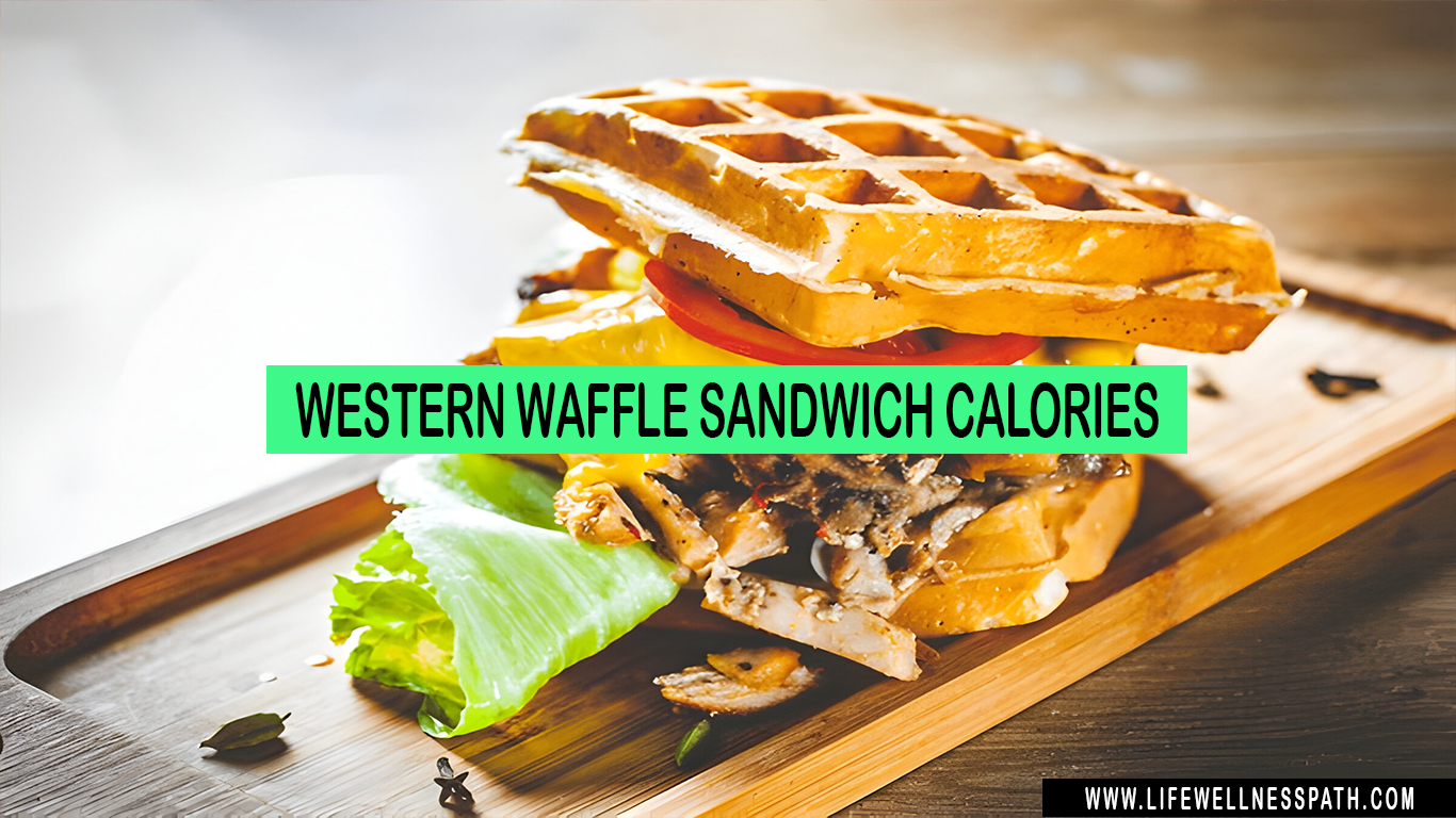 western waffle sandwich calories