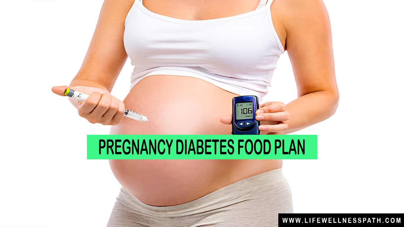 pregnancy diabetes food plan​